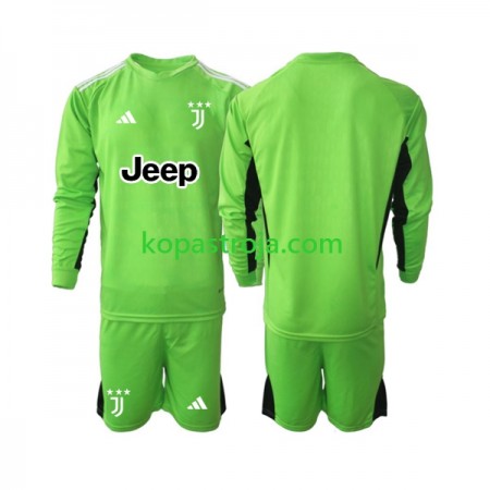 Billiga Fotbollströjor Juventus Målvakt Barn Tredje tröja 2023/24 Långärmad